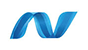.NET icon representing enterprise web application development using Microsoft technologies.